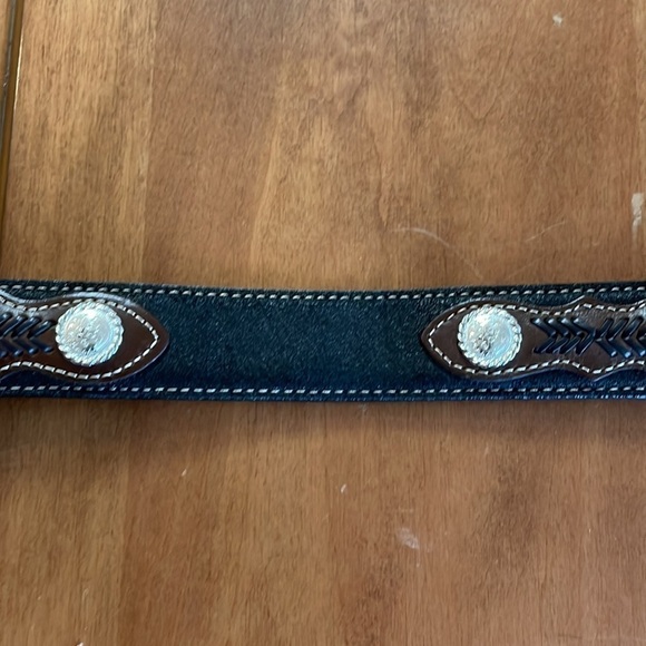 NOCONA NWOT Genuine Leather Western Belt Size 38 main image 6